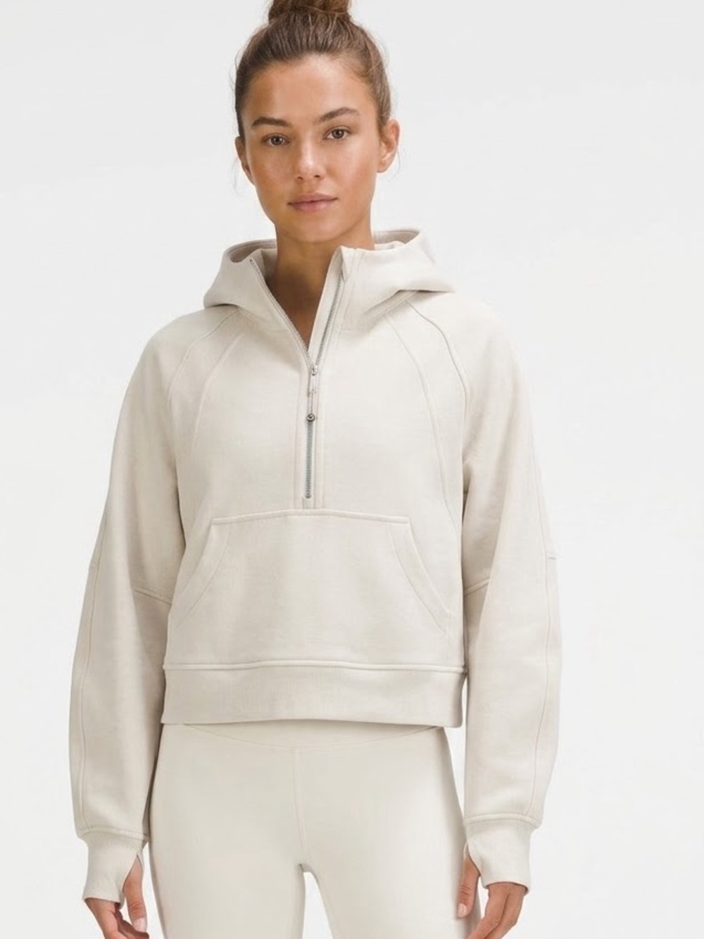 LULULEMON | SCUBA OVERSIZED HALF ZIP HOODIE SWEATER
